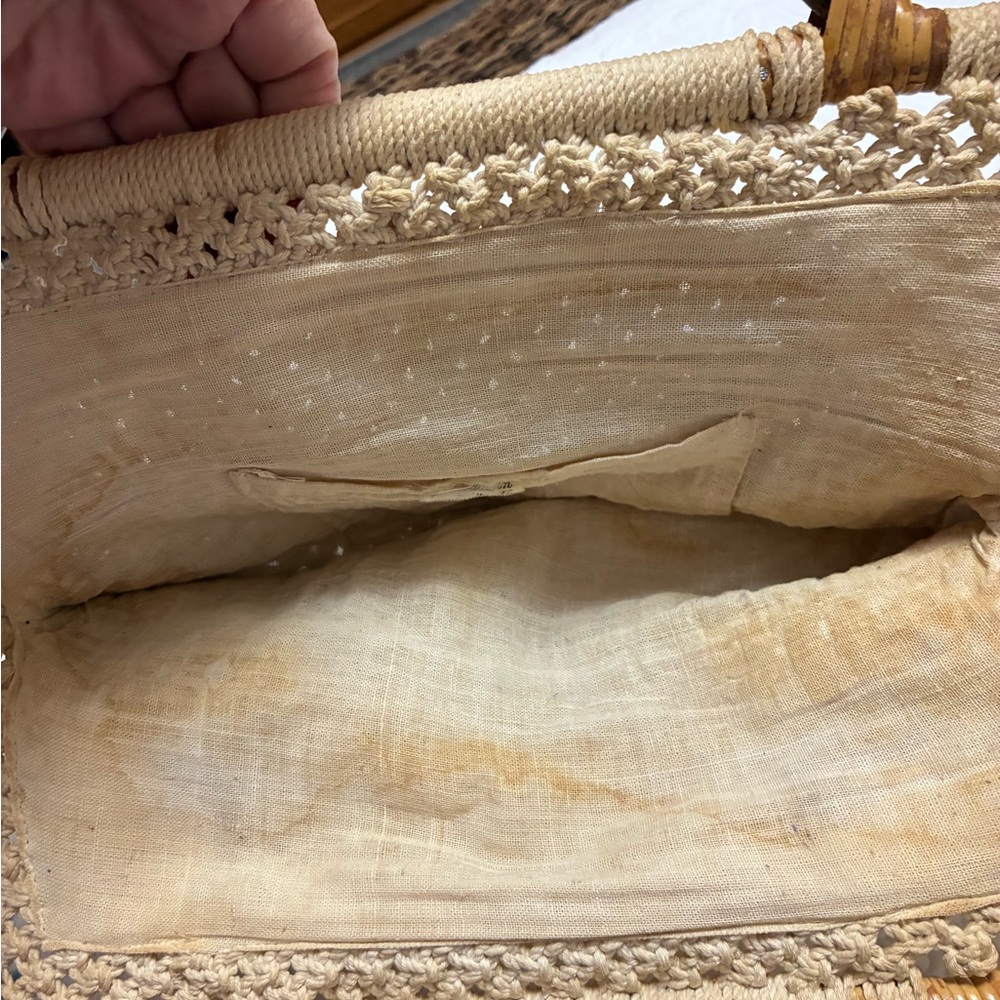 Hippy Chic macrame bag - Picture 3 of 6
